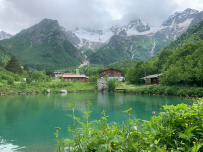 Горный лагерь в Дигории (Северная Осетия)