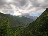 Горный лагерь в Безенги