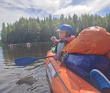 Сплав по реке Суна на байдарках