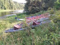 Сплав на байдарках по Москве-реке от Можайска до Рузы (с баней на берегу)