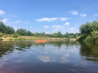 Сплав с баней по реке Клязьма
