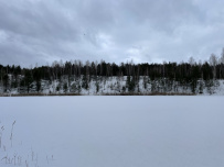 К Суворовским карьерам на снегоступах