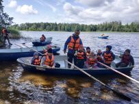 Водное ассорти с детьми: на лодках, байдарках, сапах