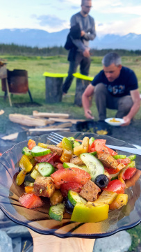 Горный лагерь в Актру (проживание в домиках)