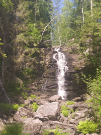 Водопады Ладожской Карелии