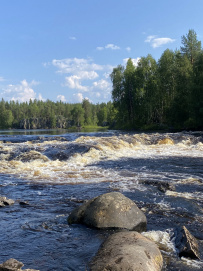 Сплав по реке Чирка-Кемь на байдарках