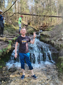 Сложный поход «Три калужских водопада» 