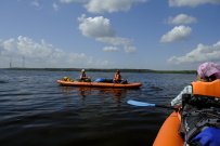 Поход на байдарках по Московскому морю