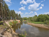 Сплав по реке Киржач на байдарках с баней на берегу