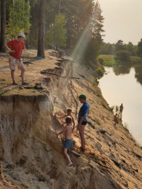 Сплав с баней по реке Клязьма