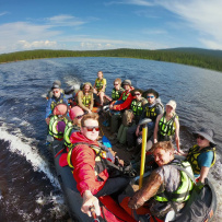 Колвица на морских каяках (байдарках). Путешествие на землю Саамов