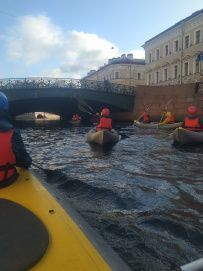На байдарках по Питеру
