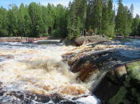 Сплав по Уксунйоки (Укса) на байдарках