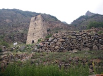 Горный лагерь в Безенги