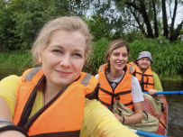 Поход на байдарках по реке Клязьма с квестом и баней