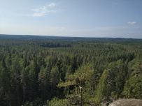 Рысья гора (ночёвка в доме с баней)