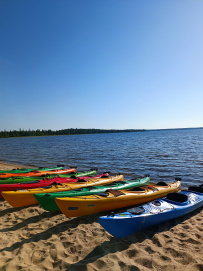 Колвица на морских каяках (байдарках). Путешествие на землю Саамов
