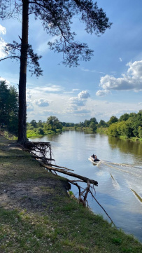 Сплав с баней по реке Клязьма