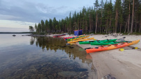 Колвица на морских каяках (байдарках). Путешествие на землю Саамов