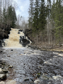 Водопады Ладожской Карелии