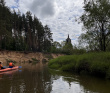 Сплав по реке Киржач на байдарках с баней на берегу
