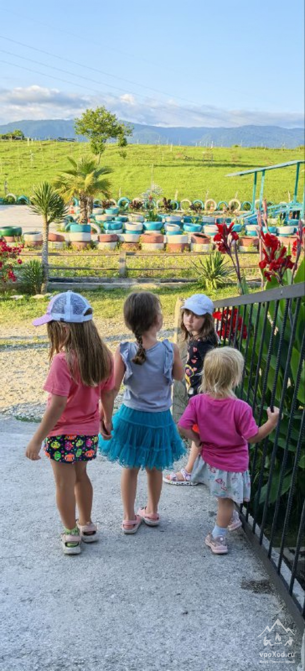 Семейный лагерь на море в Абхазии