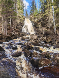 Водопады Ладожской Карелии