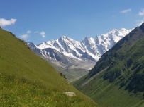 Горный лагерь в Безенги