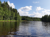 Сплав по реке Тумча на байдарках
