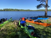 Вуокса на морских каяках: маршрут №3 По Вуоксе в Ладогу