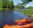 Сплав по реке Суна на байдарках