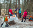 Пеший поход - Настоящий отдых с ночёвкой в тёплом шатре
