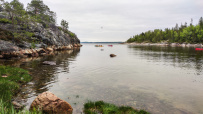 Белое море на морских каяках (байдарках): Карельский берег