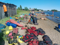 На байдарках: Кереть и Белое море