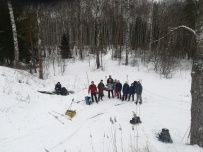 Лыжный поход через Мещёру с ночевкой в тёплом доме