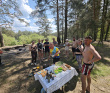 Сплав по реке Киржач на байдарках с баней на берегу