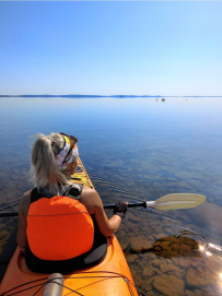 Колвица на морских каяках (байдарках). Путешествие на землю Саамов