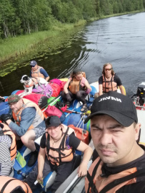 Сплав по реке Кереть и Белое море