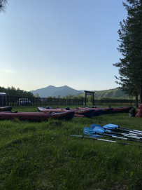 Сплав по реке Чарыш на байдарках