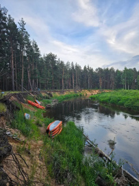 Сплав на байдарках по реке Осуга