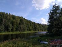 Сплав на байдарках по Москве-реке от Можайска до Рузы (с баней на берегу)