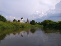 Поход на байдарках по реке Сестра с баней на берегу (разведка)