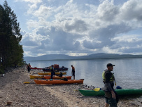 Колвица на морских каяках (байдарках). Путешествие на землю Саамов