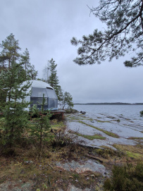 Пеший поход по берегу Ладоги (проживание в прозрачном куполе)