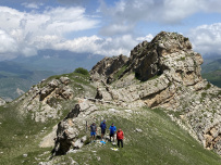 Горный лагерь в Чегемском ущелье (Кабардино-Балкария)