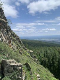 Горный лагерь на Южном Урале