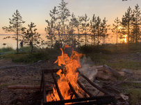 Поход по Карельскому берегу Белого моря на моторном катамаране (лодке)