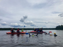 Тренировка по спасработам для водников в Лосево