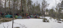 Сплав по реке Лоймола