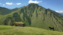 Горный лагерь в Дигории (Северная Осетия)